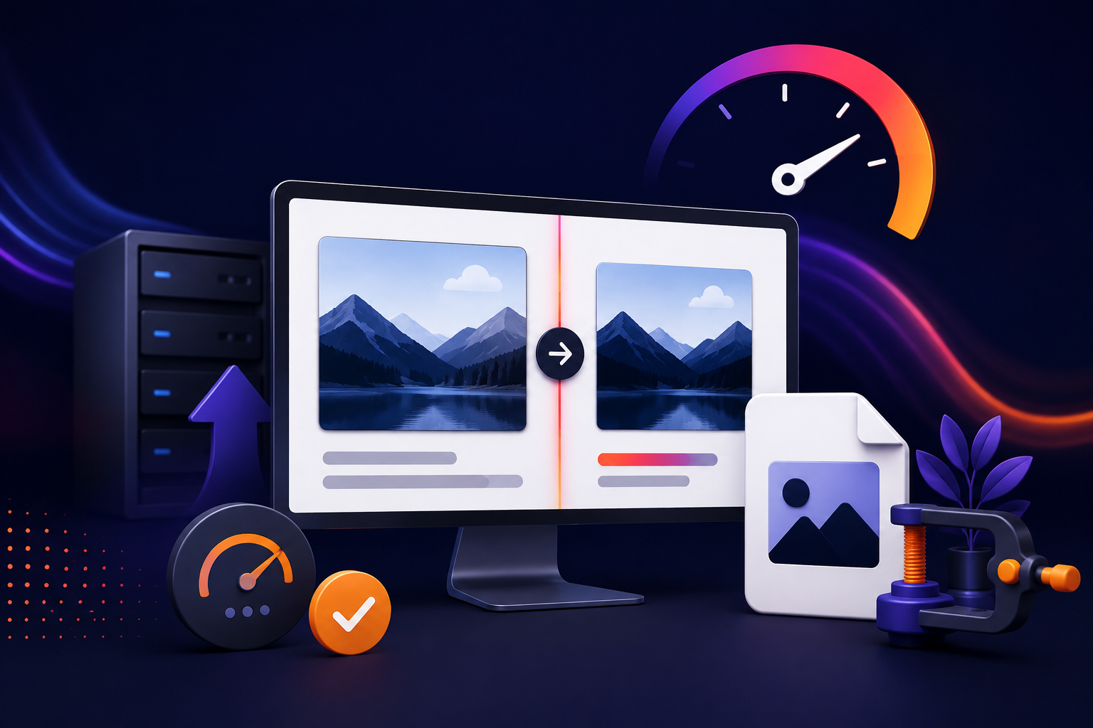 Compresser les images pour accélérer un site internet