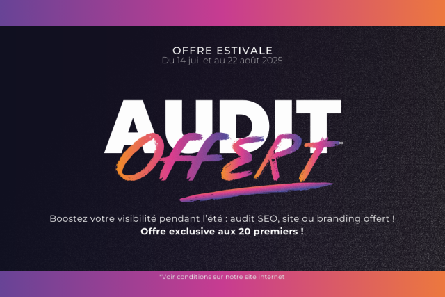 Audit SEO offert Communication Facebook et Instagram